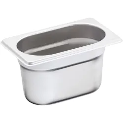 GN1/9 Récipient en acier inoxydable h-100 mm BASIC