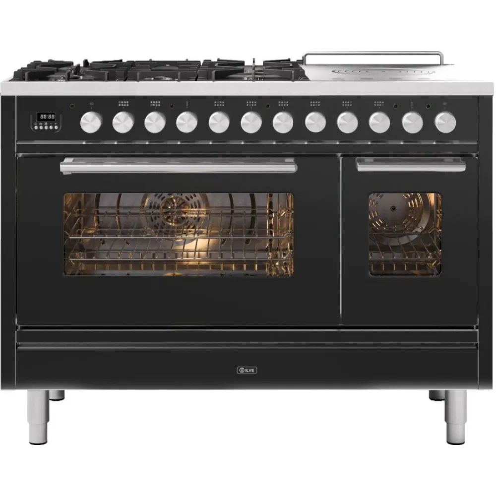 Cuisinière avec four Professional Plus 120 cm P12SWE3 5 feux + zone de cuisson agrandie