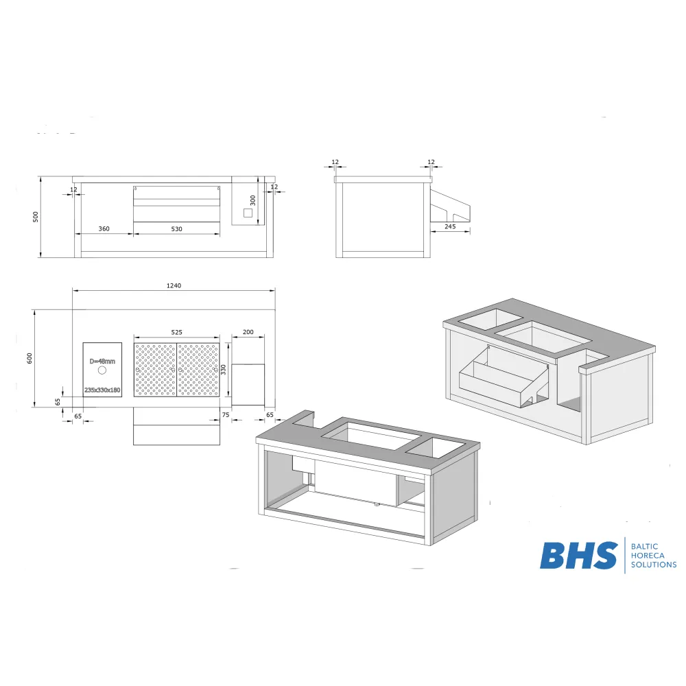 Projet Bar Station 1240 (PRB-1200)