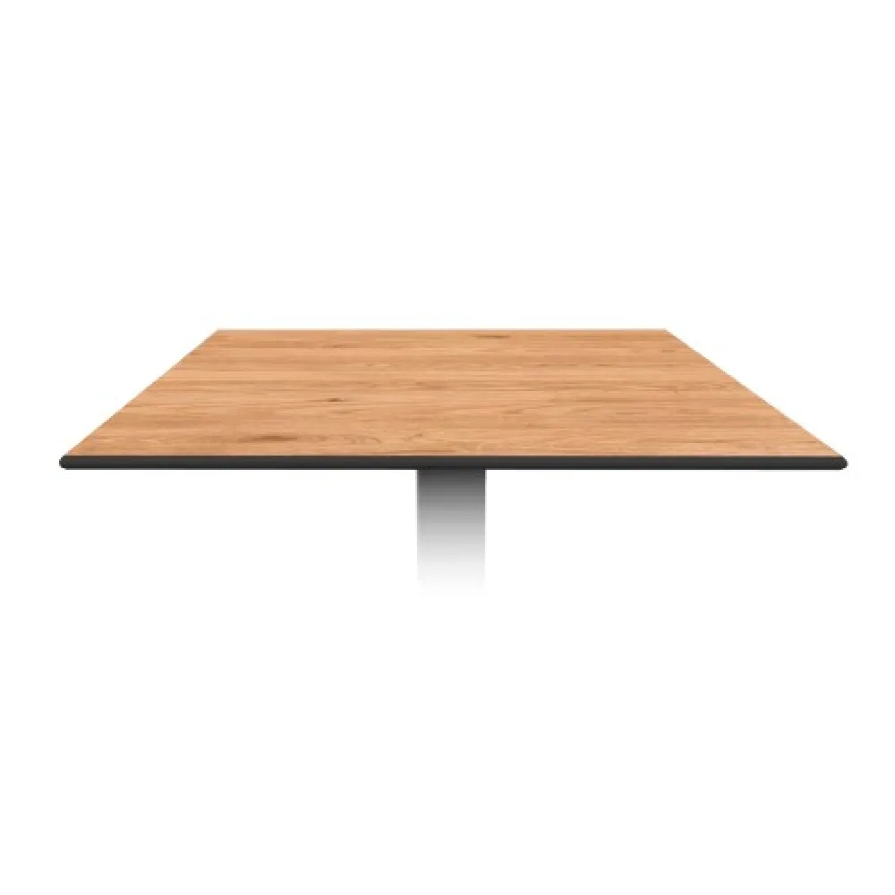Plan de travail plaqué en placage de chêne naturel  800x800 mm h-38 mm (WOODEN-38MM-80-80)
