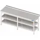 Metal table with two shelves 2500 (BHS-PLV-2P-250/60/90)