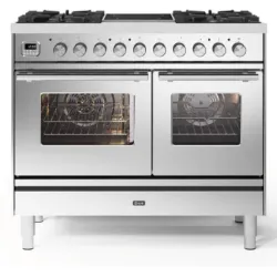 Cuisinière avec four Professional Plus 100 cm PD10IWE3 4 feux + 2 induction