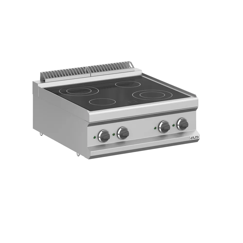 Plaque de cuisson vitrocéramique 4 zones 8.6 kW (MVC77T)