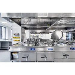 Cuisine de la cantine de l'hôpital pour la restauration publique