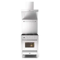 Cuisinière avec four Professional Plus 60 cm P06WE3 4 feux