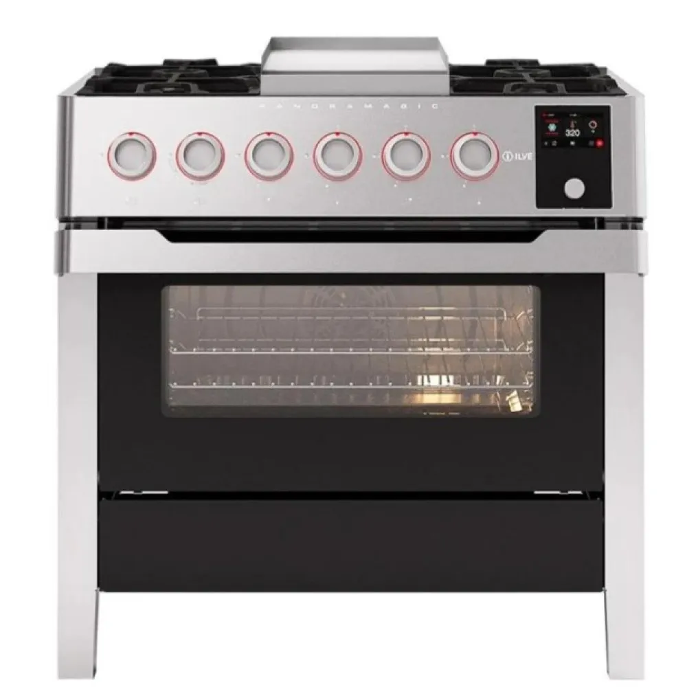 Range Cooker Panoramagic PM09FDS3 avec plaque de cuisson