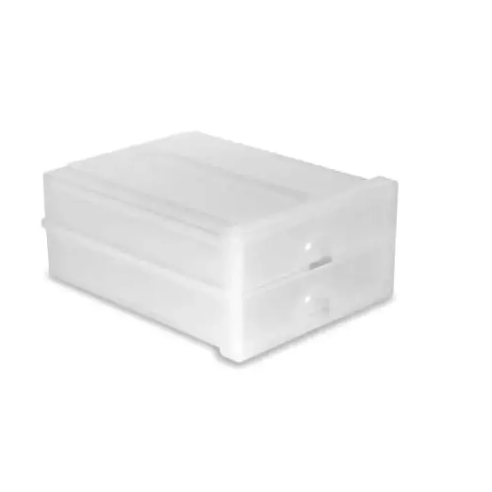 Small horizontal 2- drawer organiser (AR07498)