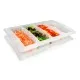 4-compartment food box with lid GN 1/1 (AR99863)