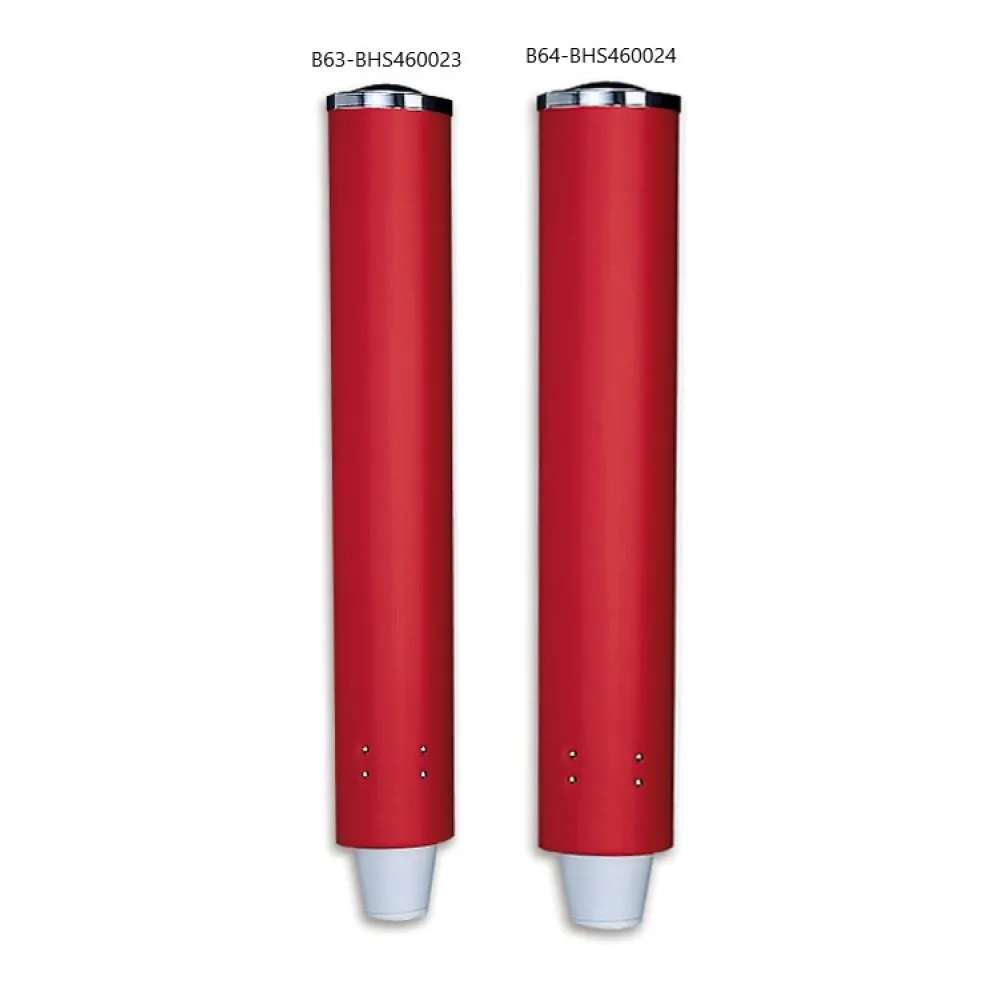 Distributeur de gobelets B63/B64 rouge (BHS460023-BHS460024)