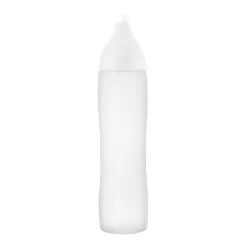 Bouteille doseuse pour sauces non drip white 500 ml