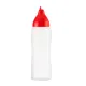 Bouteille doseuse pour sauces non drip red 750 ml (AR02556)
