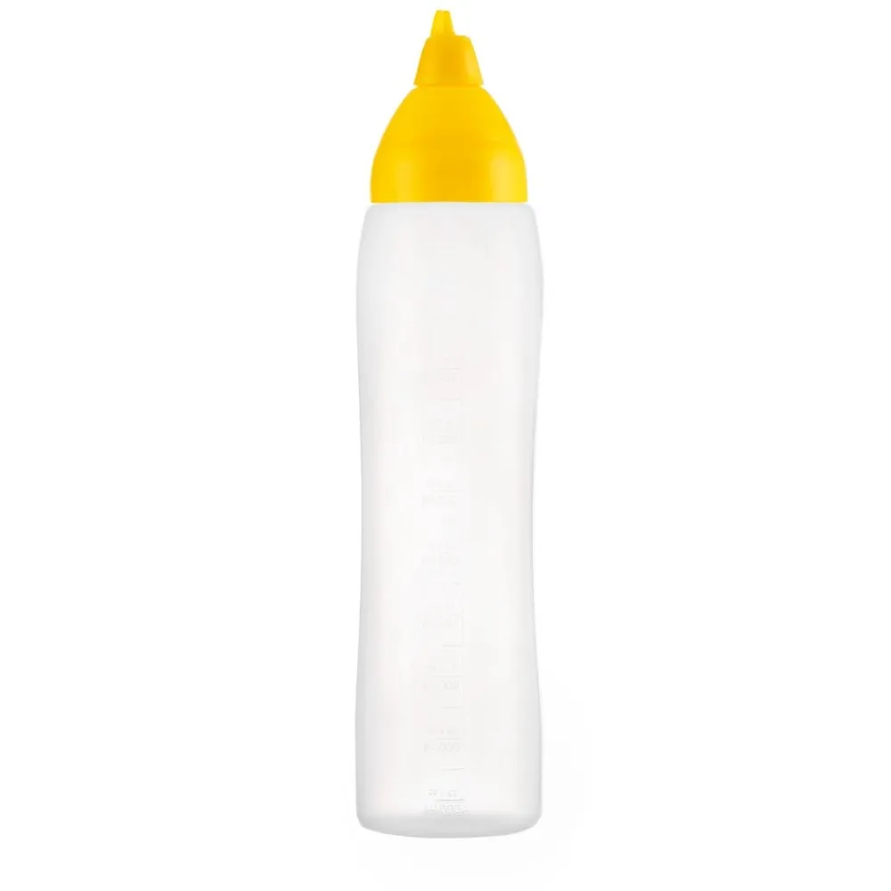 Bouteille doseuse pour sauces non drip yellow 1000 ml (AR05557)