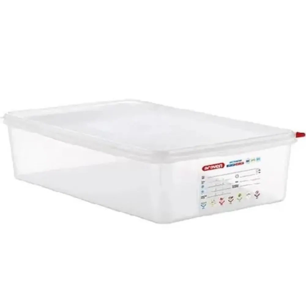 GN 1/1 H-100  mm Récipient avec couvercle (AR03036)