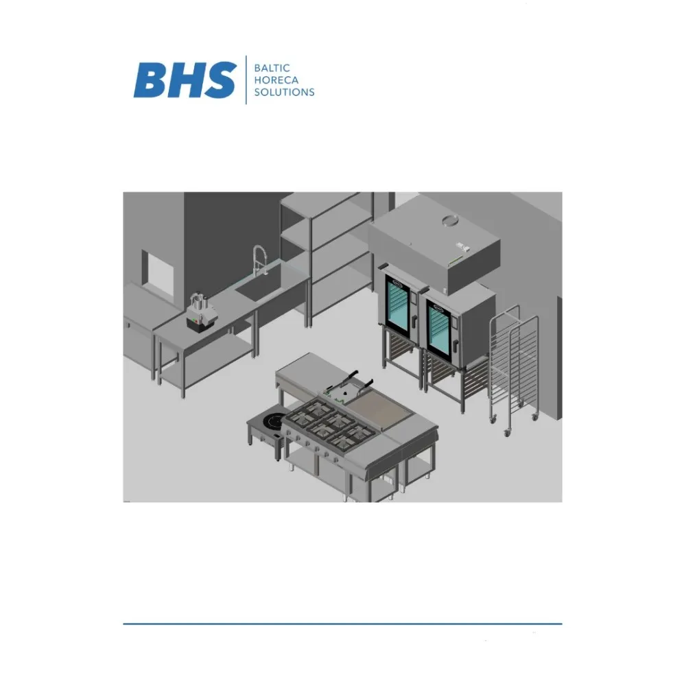 Drawing Cooking workshop for catering (RAS-catering)