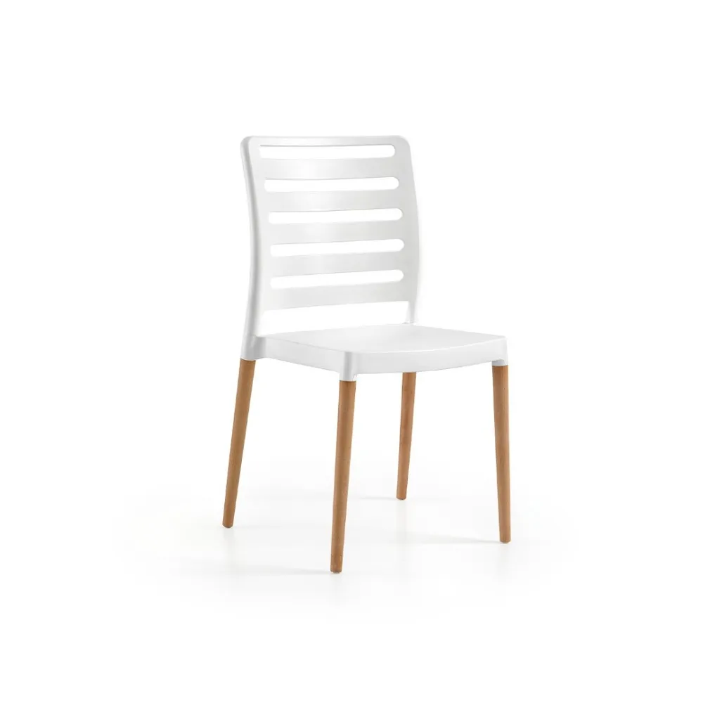 Chaise  Diva avec une jambe de bois (3G-DivaChairWood)