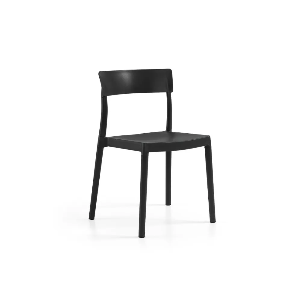 Chaise Lilly avec pieds en plastique (3G-LillyChairPlastic)