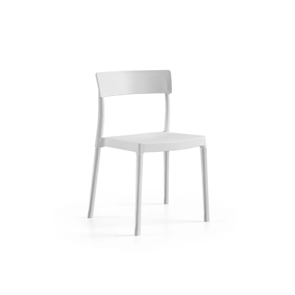 Chaise Lilly avec pieds en plastique (3G-LillyChairPlastic)