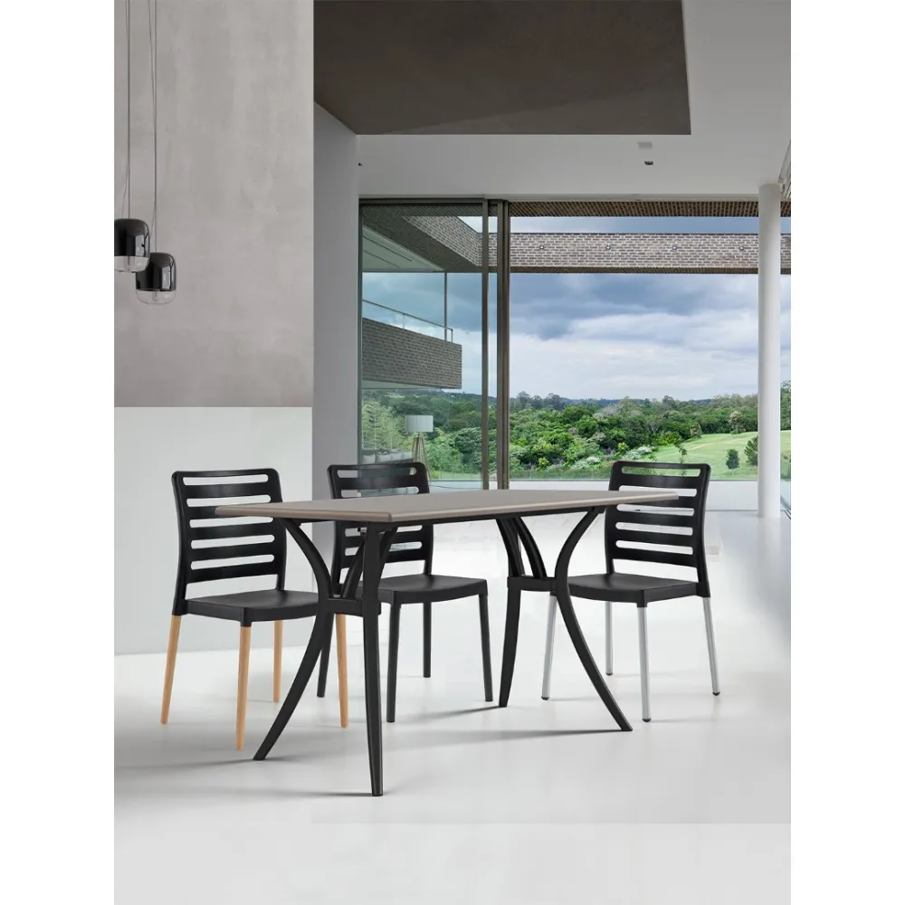 Chaise  Diva avec pieds en plastique (3G-DivaChairPlastic)