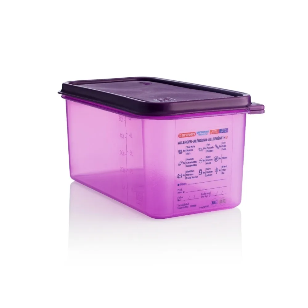 GN 1/3 h-150mm Anti allergic polypropylene airtight containers (AR61393)