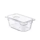 GN 1/4-100 mm polycarbonate container (AR94020)