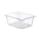 GN 1/2 h-130mm Perforated polycarbonate container (AR94076)