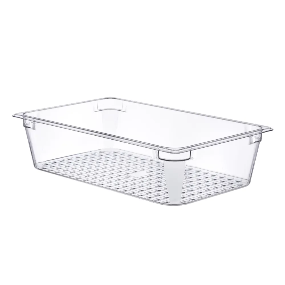 GN 1/1 h-130mm Perforated polycarbonate container (AR94078)