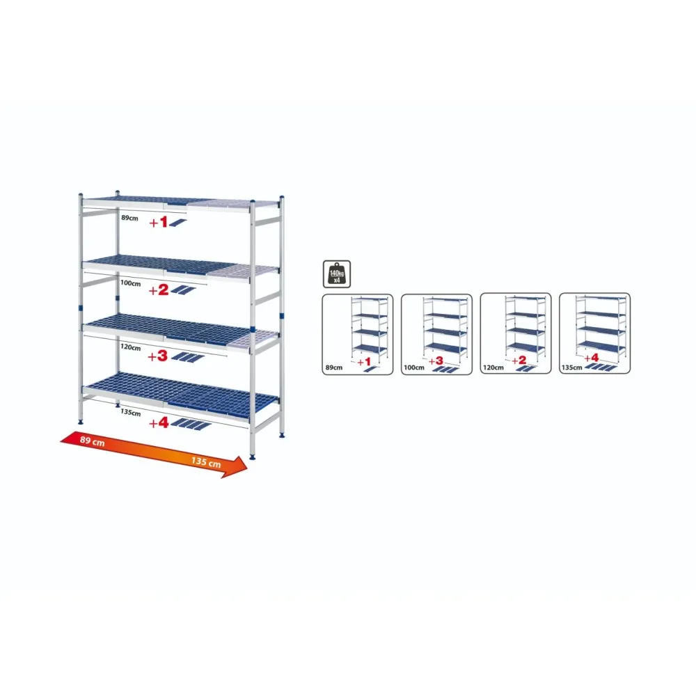 Extendable Shelving 139-184 cm (AR00951)