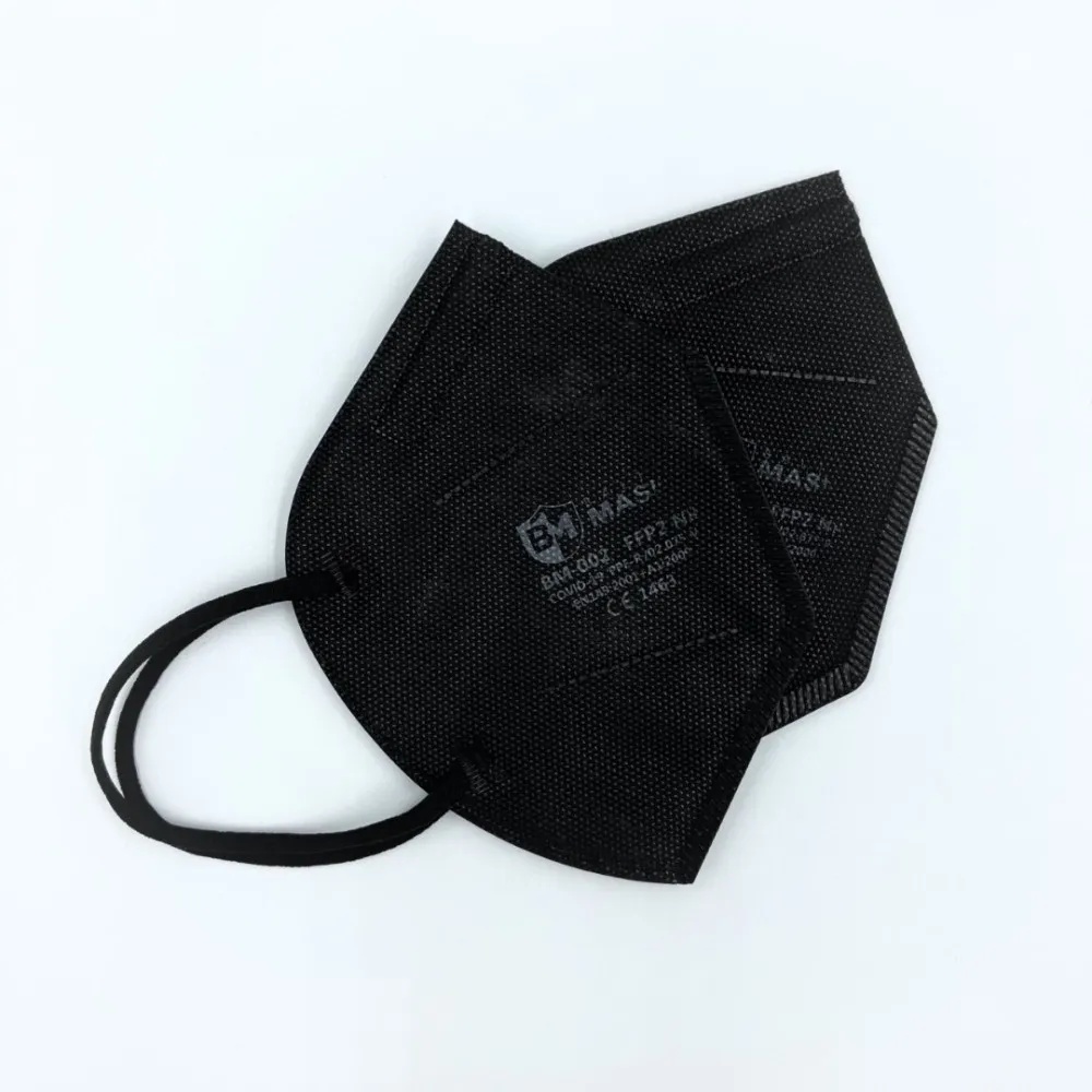 Face mask antimicrobial Black (BM-002NR)