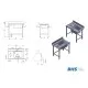 Prewash table (BHS-DL0-000-213/72/4)