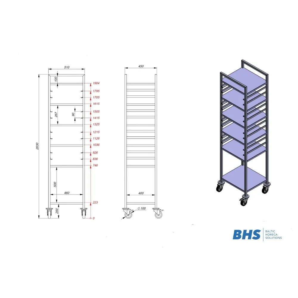 Chariots de service  NN150