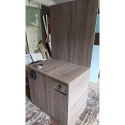 Tablette pour machine à café Truffle Sanoma Oak