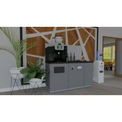 Tablette pour machine à café Grey