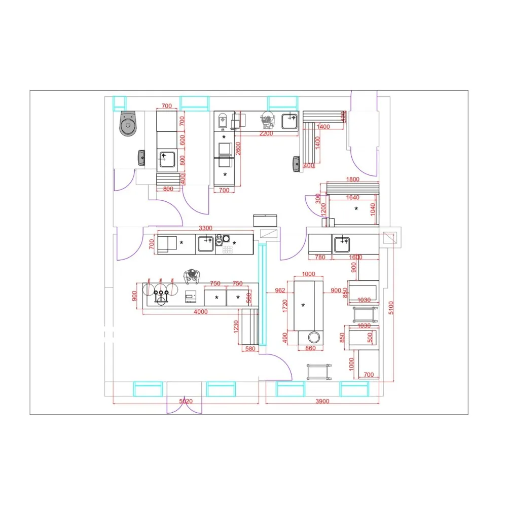 Confectionery drawing (RasējumsConfectionery)