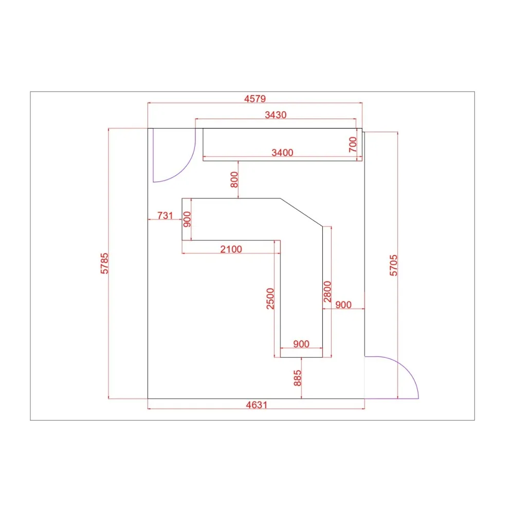 Confectionery counter (XCH24-0030)