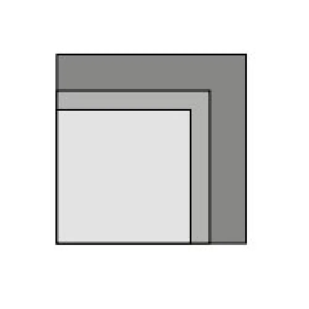 Plateau de table pour terrasse HPL Compact 600×600 mm (HPL-COMPACT-60x60)