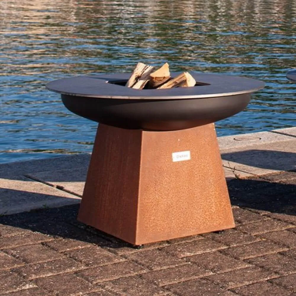 Barbecue Charcoal grill BBQ  Corten Version 600 mm (BHS-VLC)