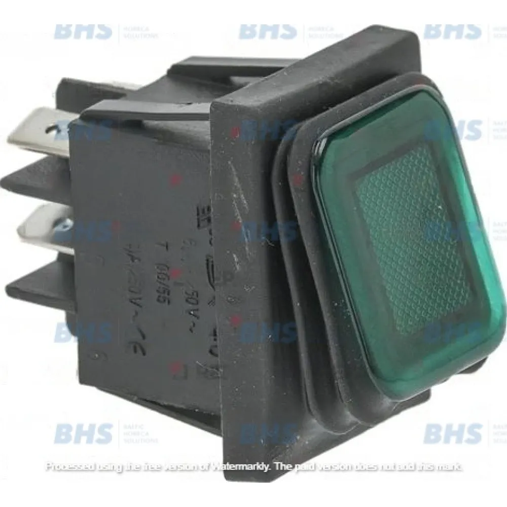 PUSH-BUTTON BIPOLAR GREEN 16A 250V (L3319447)
