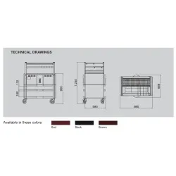 Barbecue au charbon de bois à la japonaise R90S