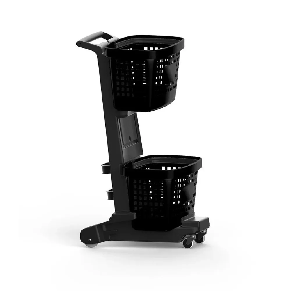 Shopping cart with baskets (SNUPY+2Great)