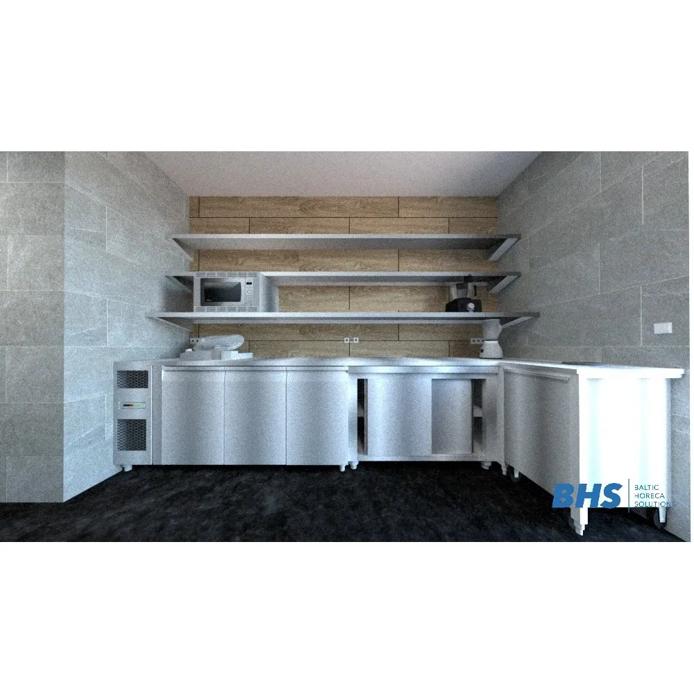 3D kitchen cafe Baltezers (RAS2080)