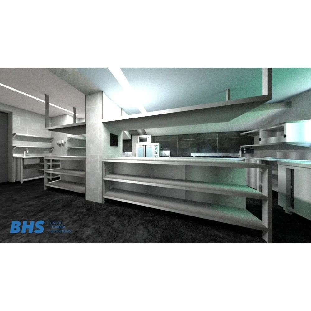 3D kitchen cafe Baltezers (RAS2080)