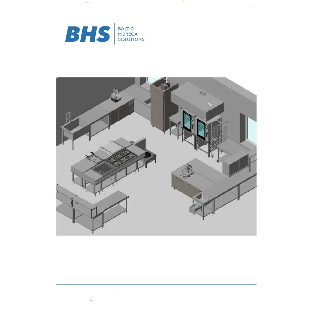 Drawing Kitchen for organizing banquets (RAS-banquet)
