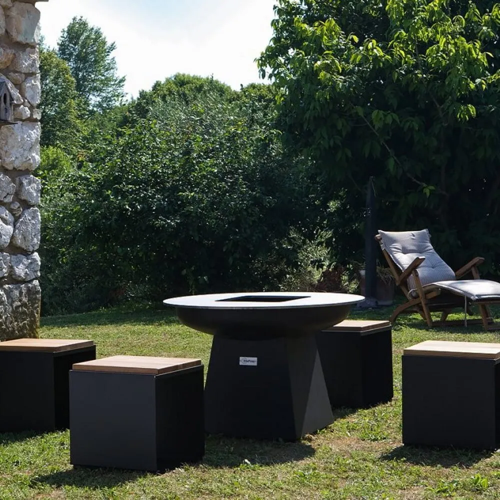 Barbecue Charcoal grill BBQ Black Version 600 mm (BHS-VLB)