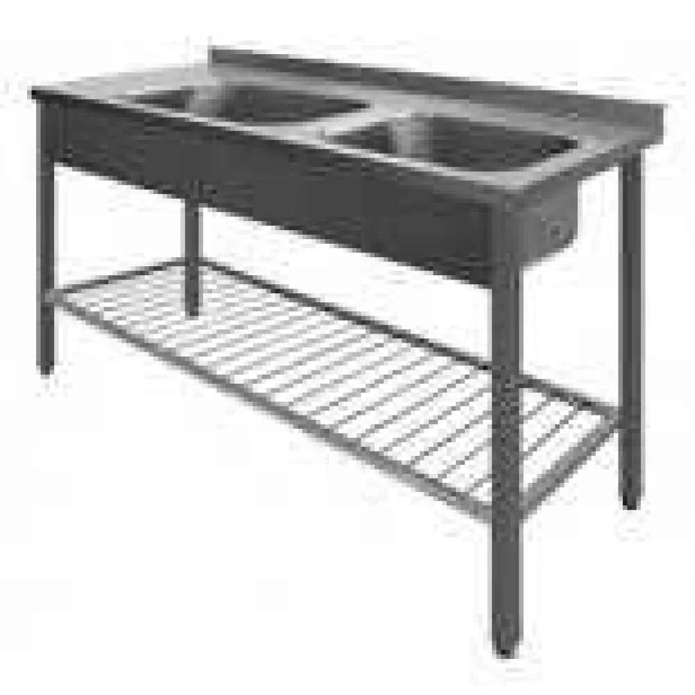 Table with 2 sinks  (BHS-DSOP-PSV-100/60/90)