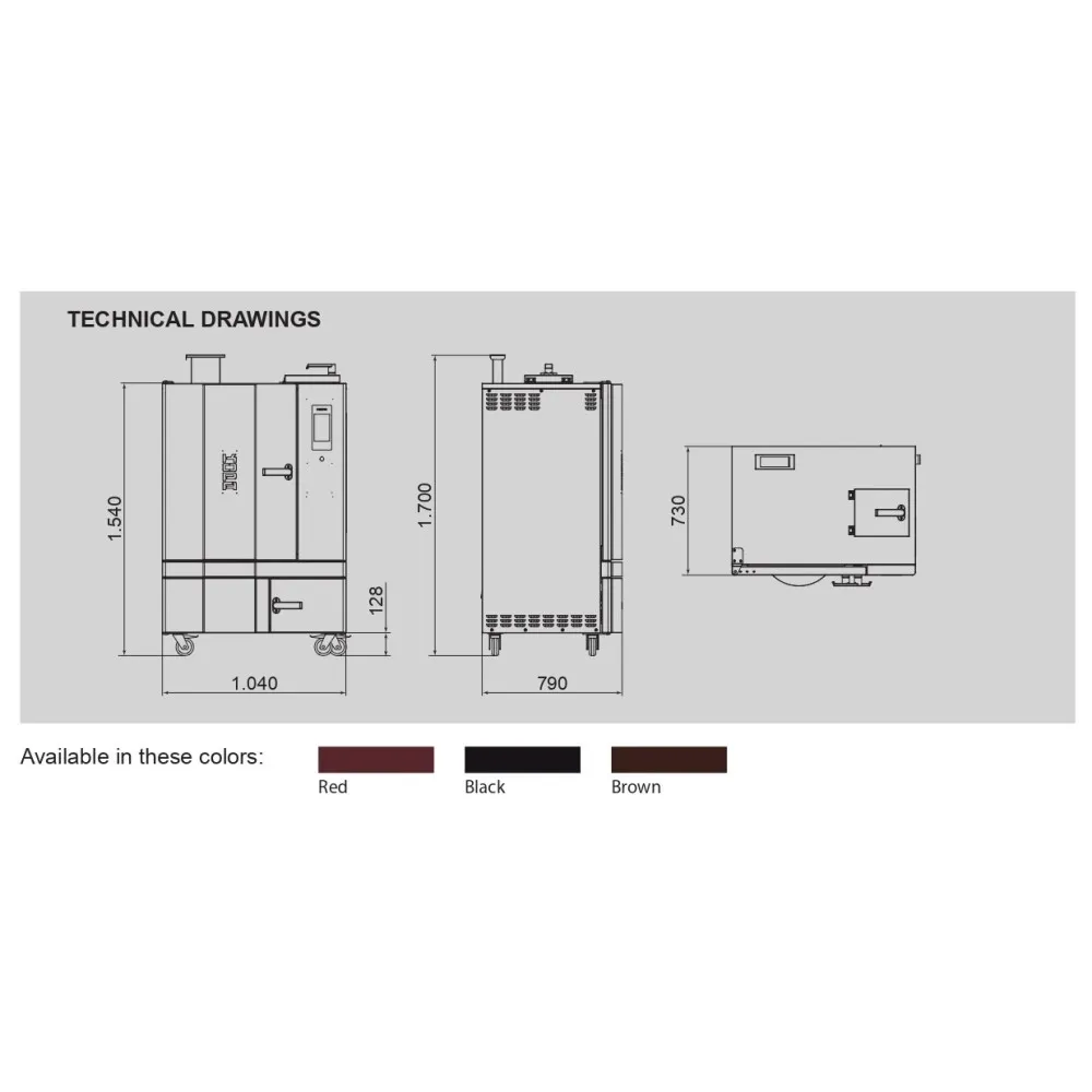 Fours à fumer SO110H (CO-SO110H)
