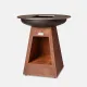 Barbecue Charcoal grill BBQ  Corten Version 1000 mm (BHS-VCS)