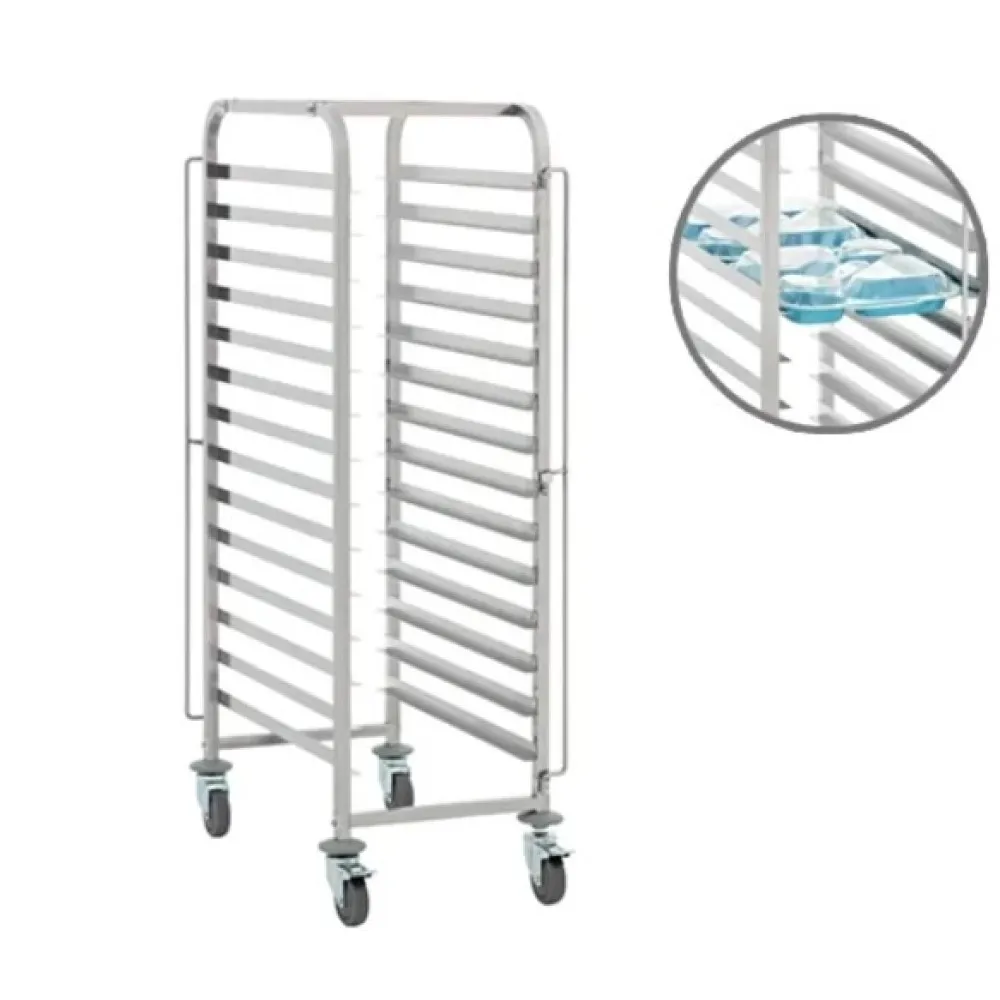 5 compartments food tray Trolley (AR61224)