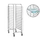 5 compartments food tray Trolley (AR61224)