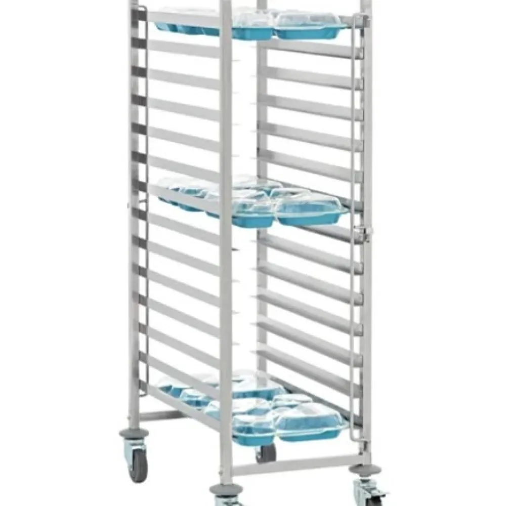 5 compartments food tray Trolley (AR61224)