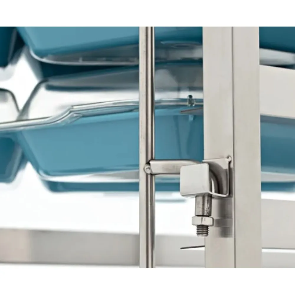 5 compartments food tray Trolley (AR61224)